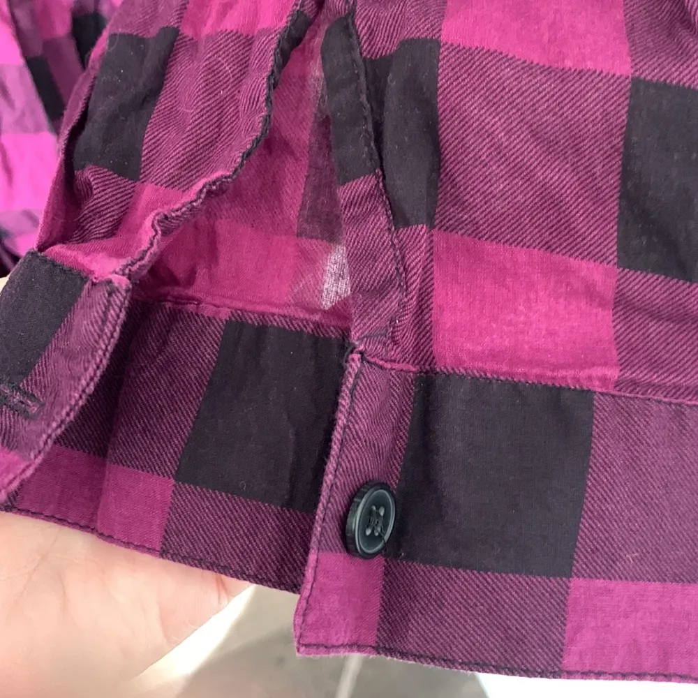 purple & black plaid tunic - Image 4