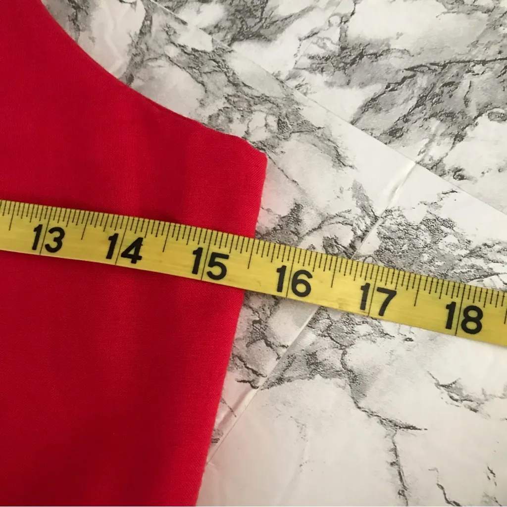 Ecowish Elegant Red Midi Dress - Image 13