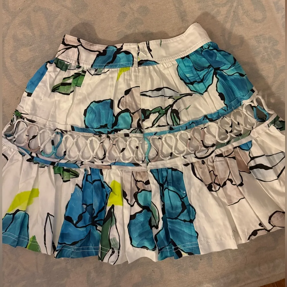 Aje mini skirt White Size 2 - Image 4