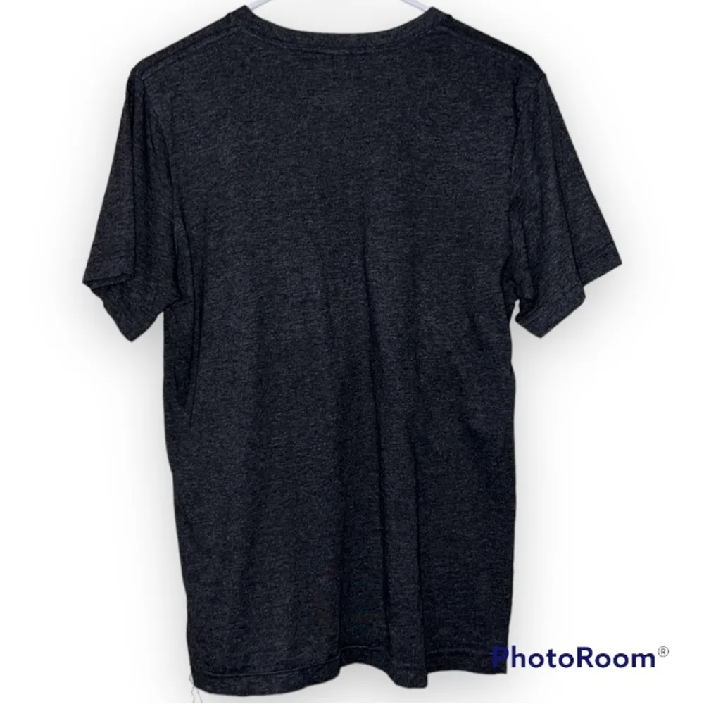 EW People funny graphic novelty t shirt not sure what size see measurements Gray - Image 4