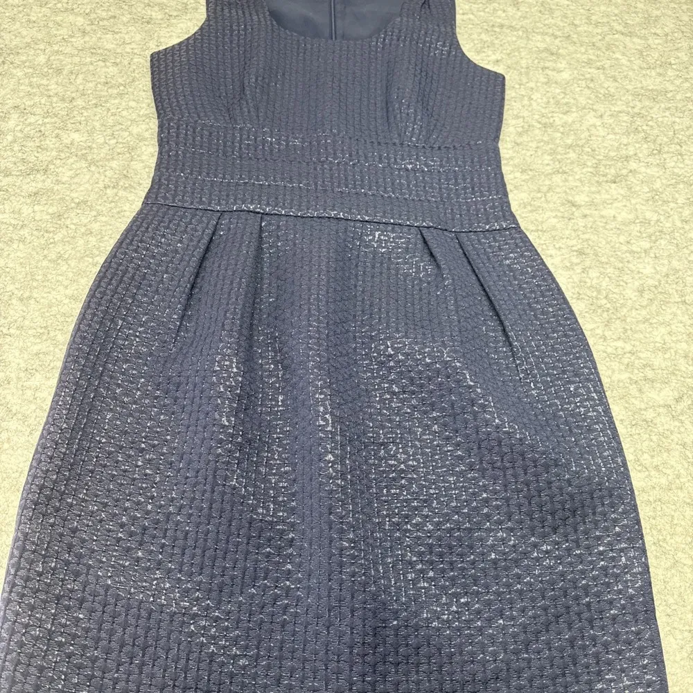 Banana Republic Dress Womens Size 2 Blue Sleeveless Cocktail Below Knee - Image 4