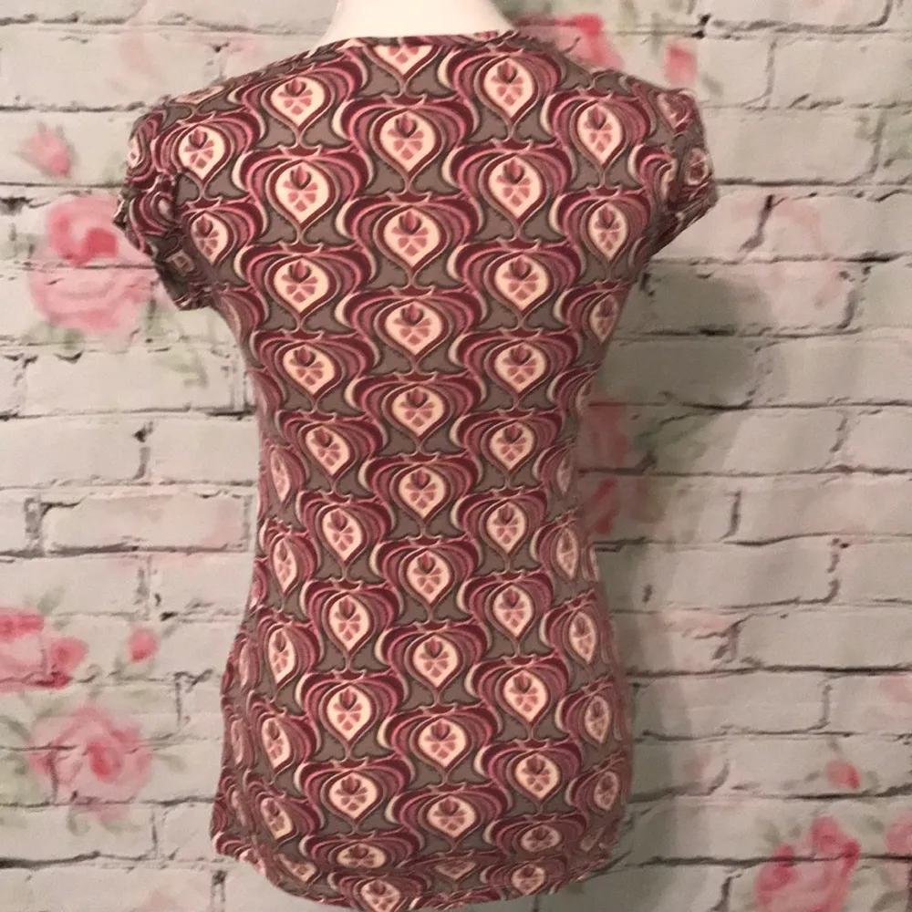 Belle du Jour Moroccan looking blouse w/ belt - Image 2