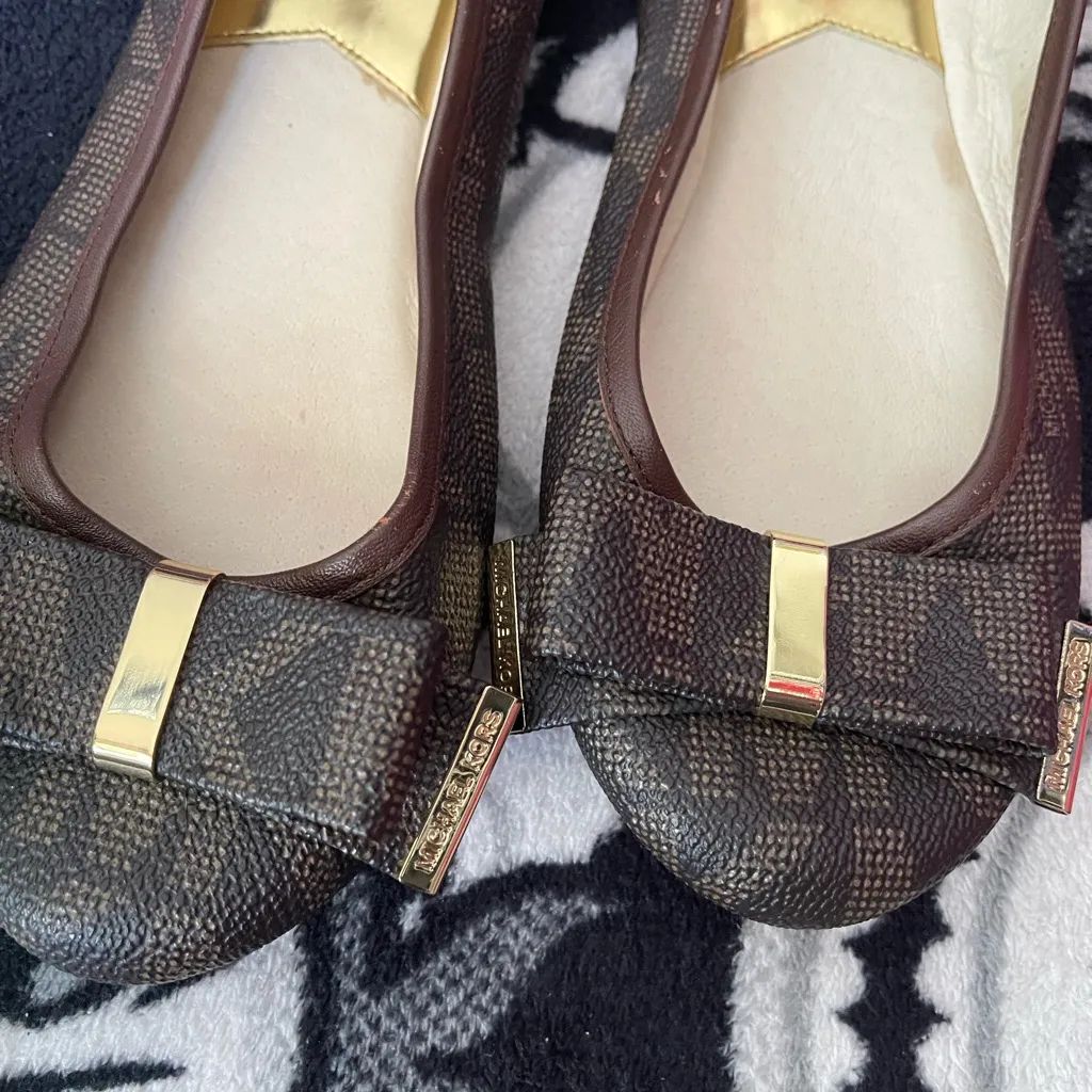 Michael Kors Kiera Monogram Flats - Image 3