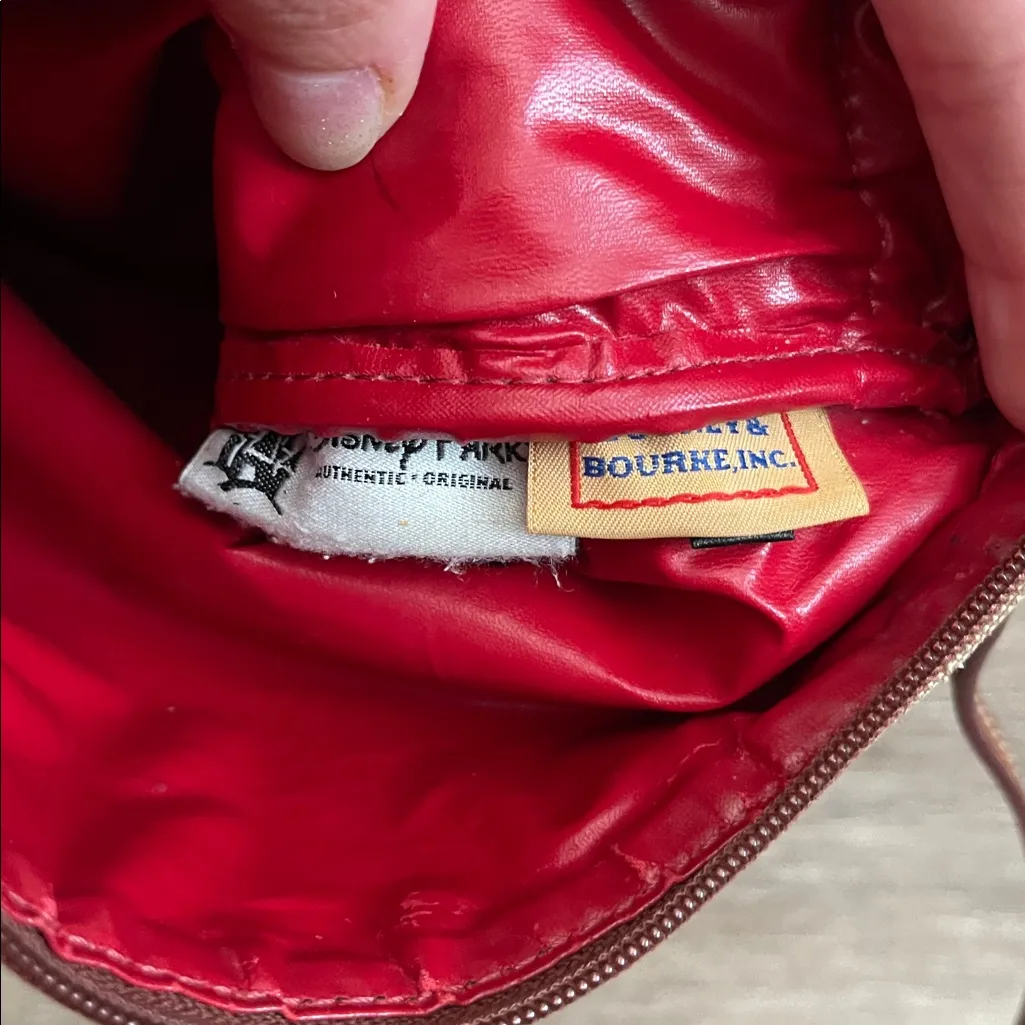 Disney Parks x Dooney & Bourke leather & fabric Mickey Mouse crossbody bag - Image 11