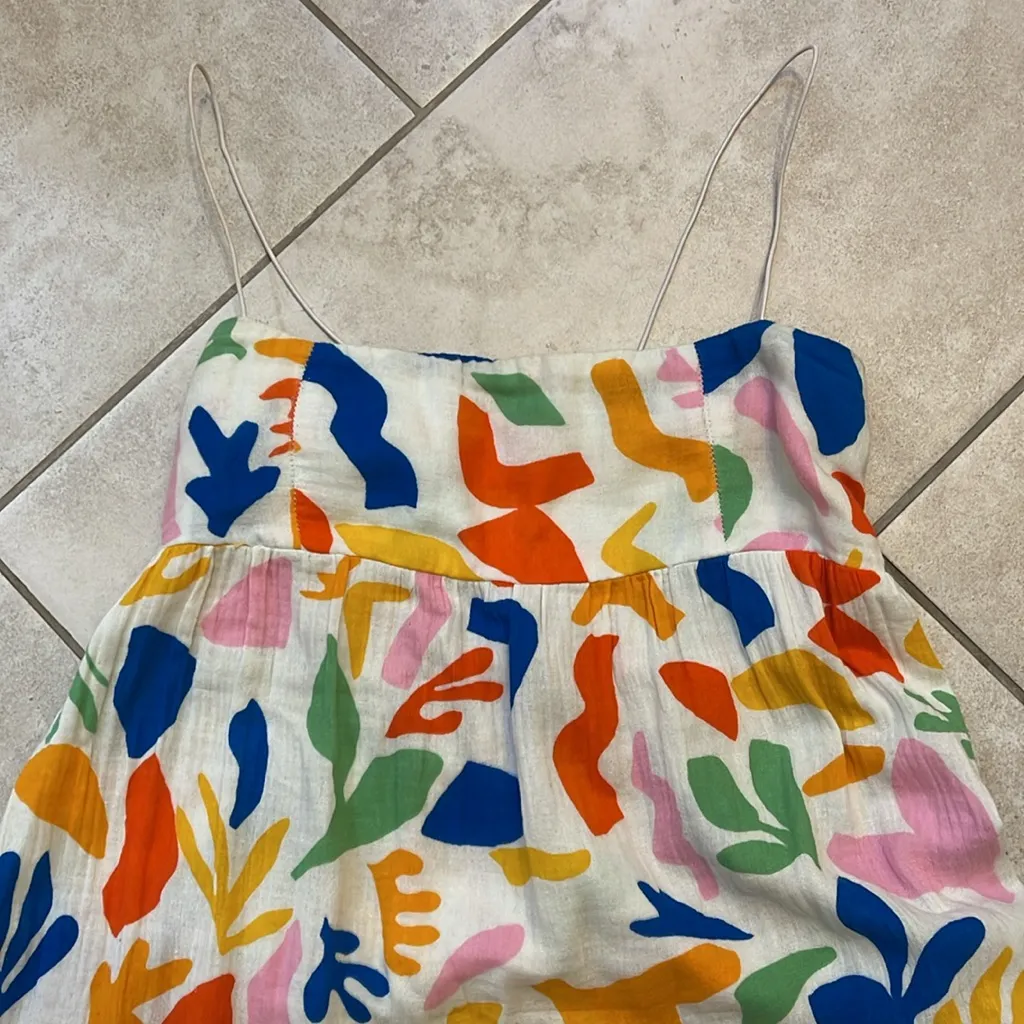 Show Me Your Mumu Long Weekend Maxi Dress Primary Paradise size Medium M - Image 5