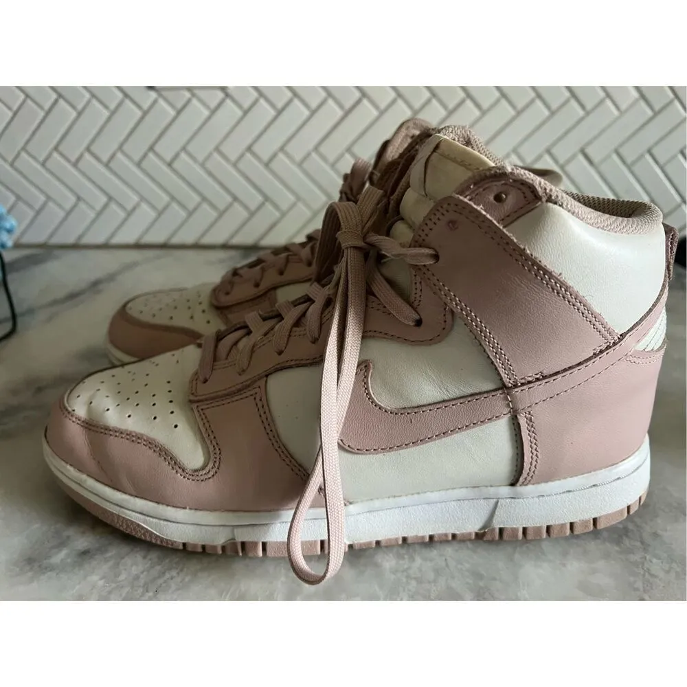 Wmns Nike Dunk High Pink Oxford Size 9W [DD1869-003] - Image 4