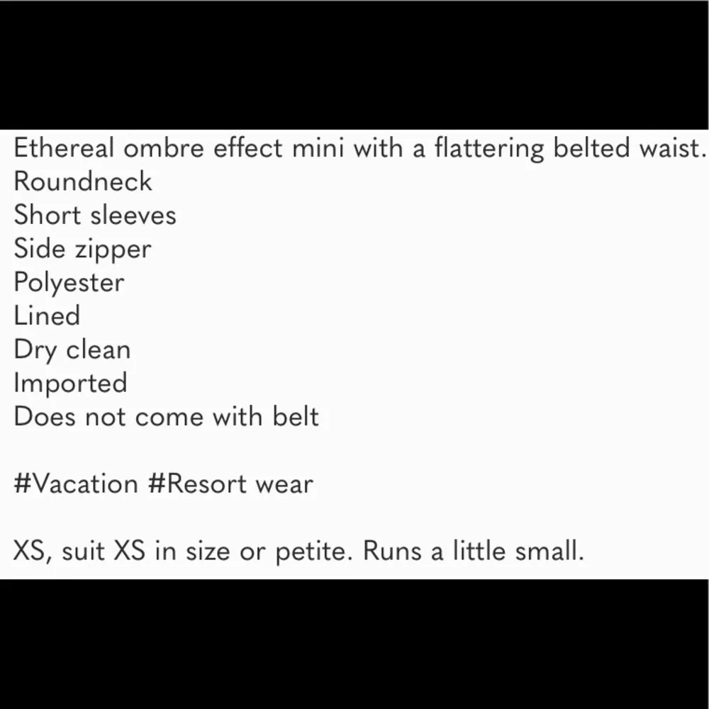 Rococo Sand Emi Ombré Pleated Mini Dress Green Size XS - Image 16