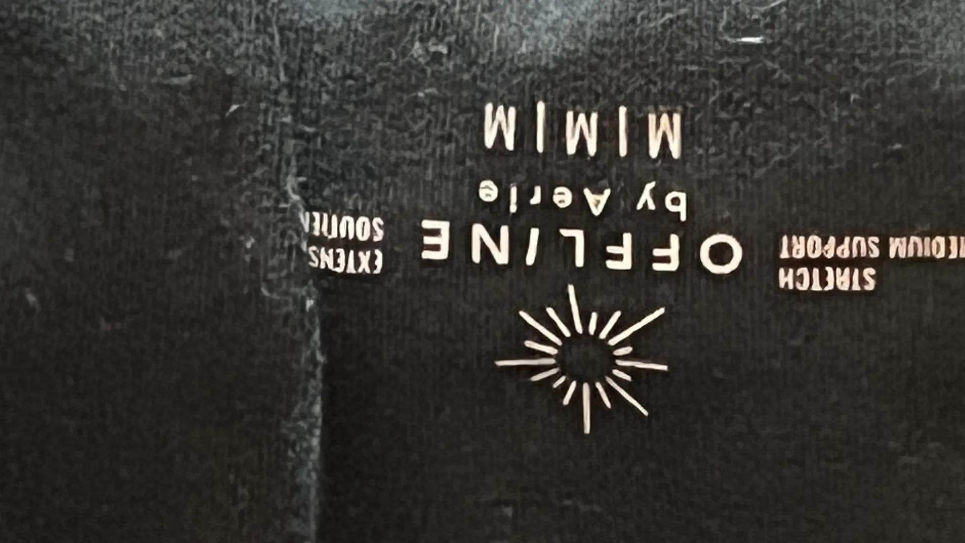 Offline The Hugger Crackle Racer back Sports Bra - Image 4