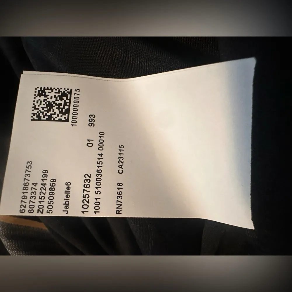 Hugo Boss Jabielle Pinstripe Wool Double Breasted Blazer Gray. Womens size 4 - Image 9