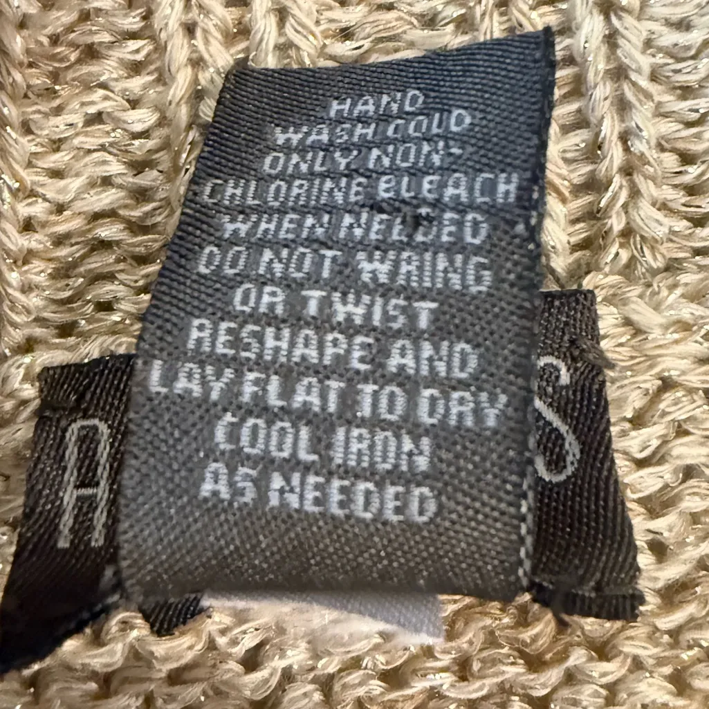 Chico's Cream Knit Open-Front Poncho Size 2 (Large) - Image 5