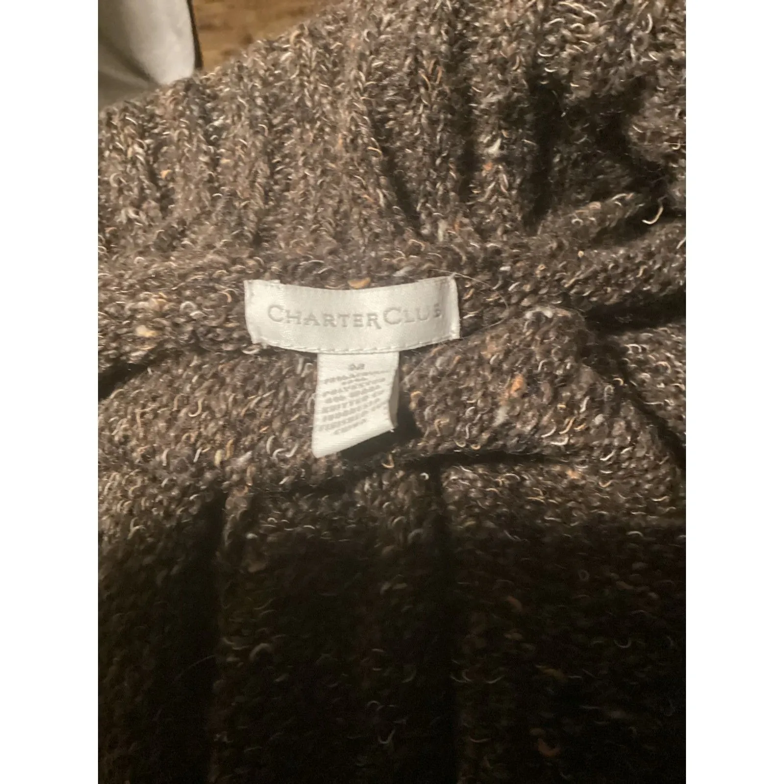 Charter Club Cardigan Sweater M - Image 3