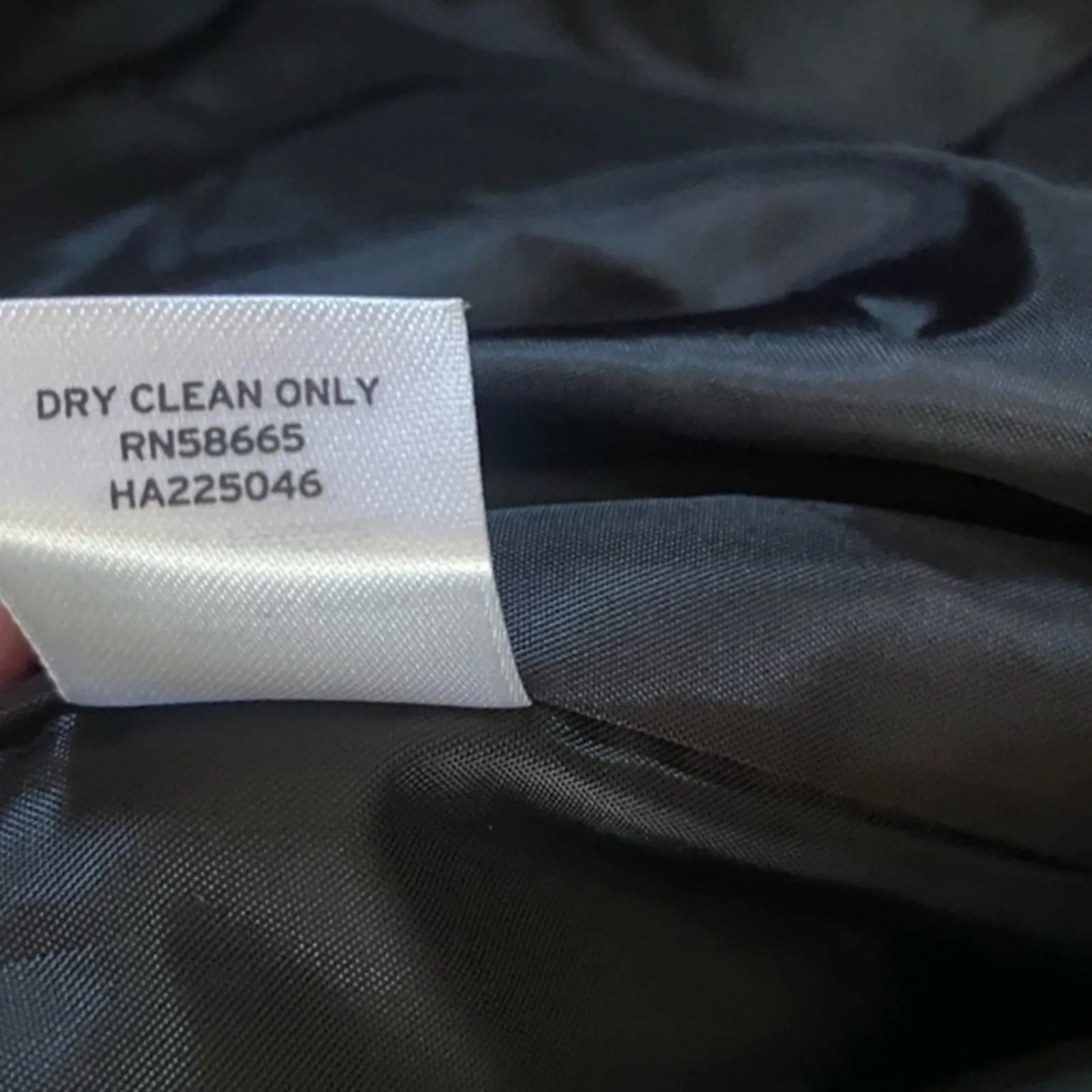 Halogen‎ Black Metallic Jacket Size Small - Image 8