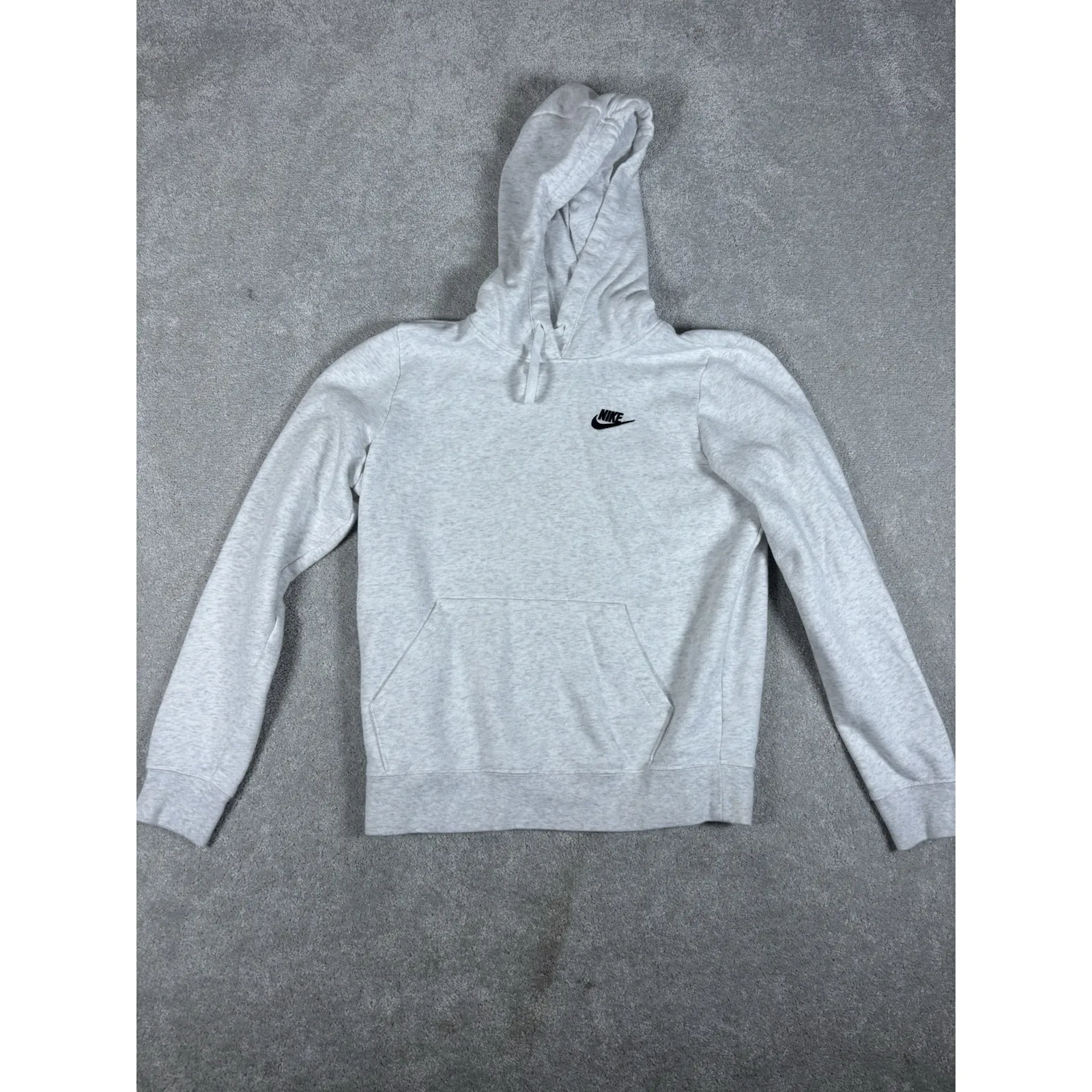 Nike Sportswear Club Fleece Women's Pullover Hoodie birch heather Small NSW - Image 3