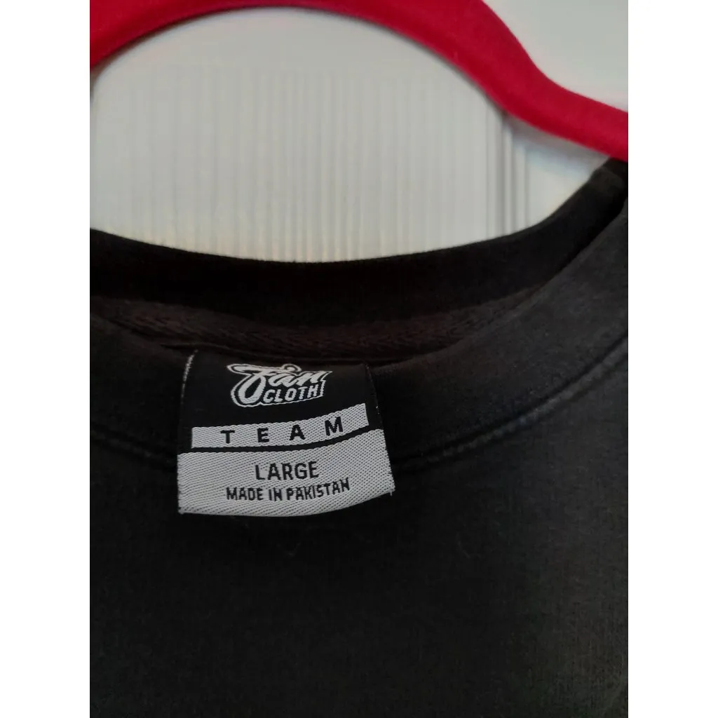 Fan Cloth Team L Tigers Black and White Crewneck Sweatshirt Size L - Image 2