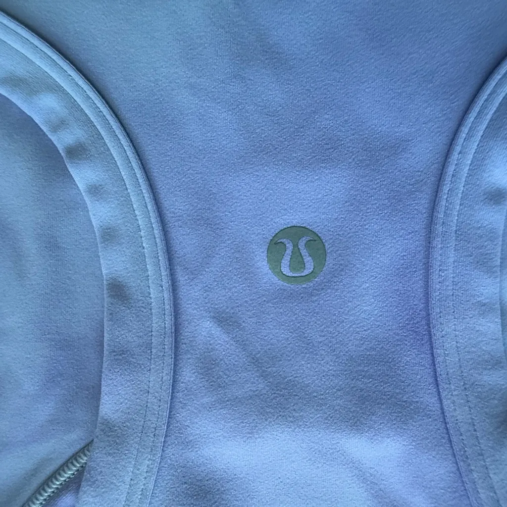 Lululemon Lavender Racerback Tank Top Size 4 | Yoga Gym Workout Shirt Blue - Image 6