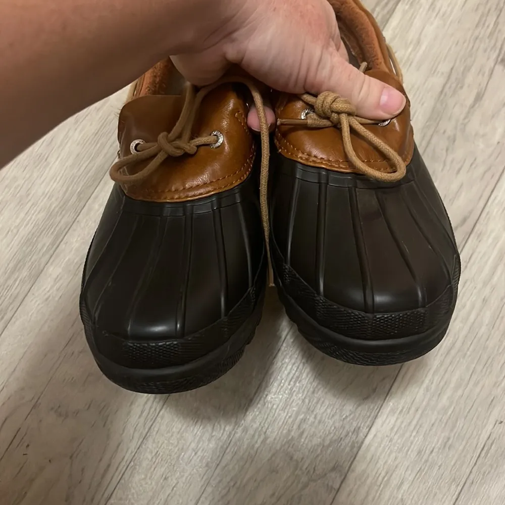 Sperry topsider duck boot clogs short slide on women’s 8 - Image 3