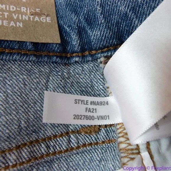 NEW Madewell The Mid-Rise Perfect‎ Vintage Jean in Enmore Wash, 24 - Image 16