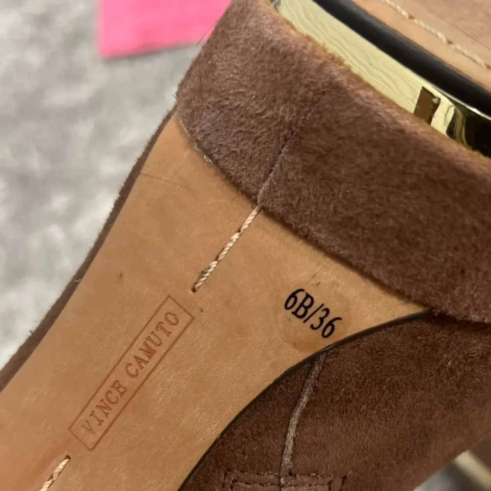 Vince Camuto Brown Suede Booties - Image 5