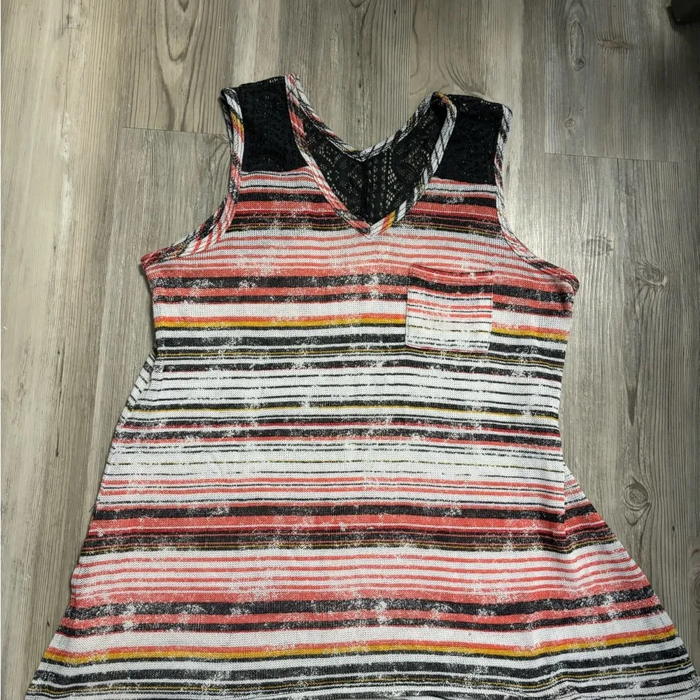 Self Esteem XL Boho Style Top pit to pit is 18, length is 24 - Image 4