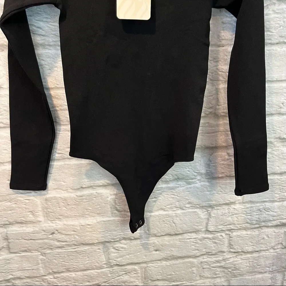 NWT Fabletics Mindy SculptKnit® Bodysuit- Black- Womens XS - Image 8
