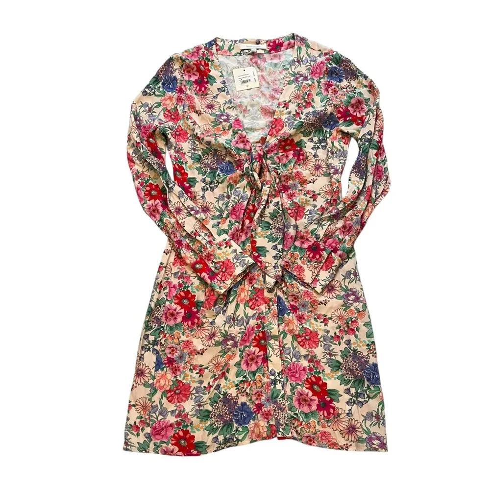 NWT, FAVORITE DAUGHTER The Barely Holding It Together Floral Mini Dress, Sz 8 - Image 13