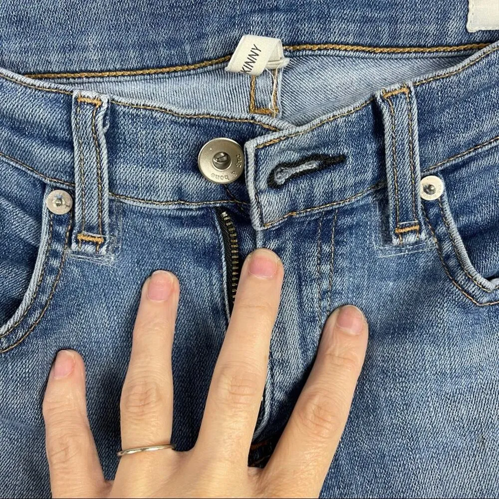 Rag & Bone El Skinny Jeans Light Wash - Image 15