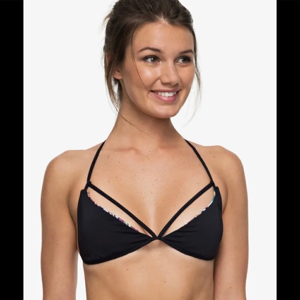 ROXY reversible multicolored bikini top. NWT - Image 5