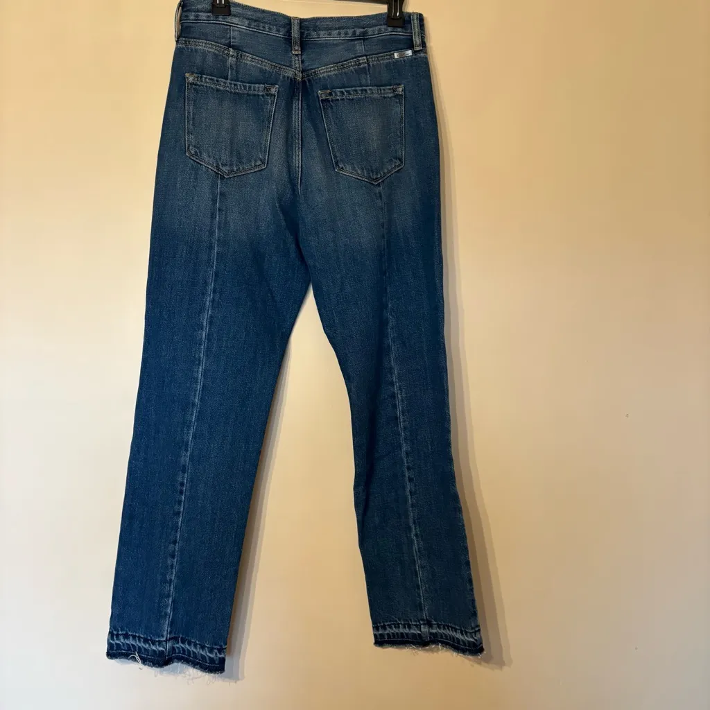 KanCan Straight Leg Blue Jeans Size 27 - Image 4