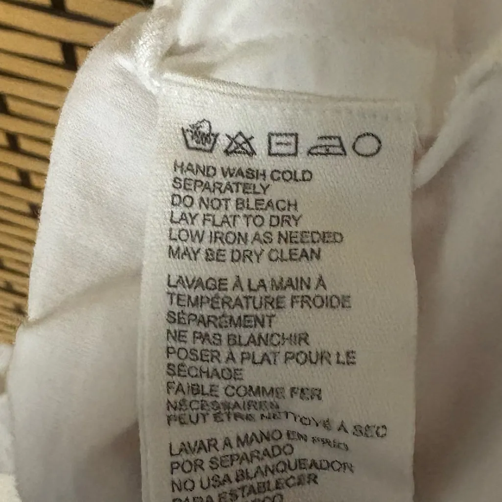 Cleobella Cassidy White One Shoulder‎ Belted Dress Size Large - Image 9