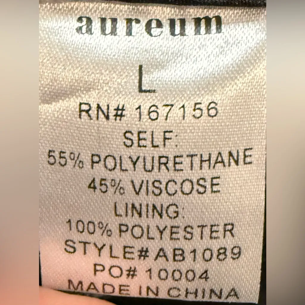 Aureum High Waist Shorts Size L Black Size L - Image 6