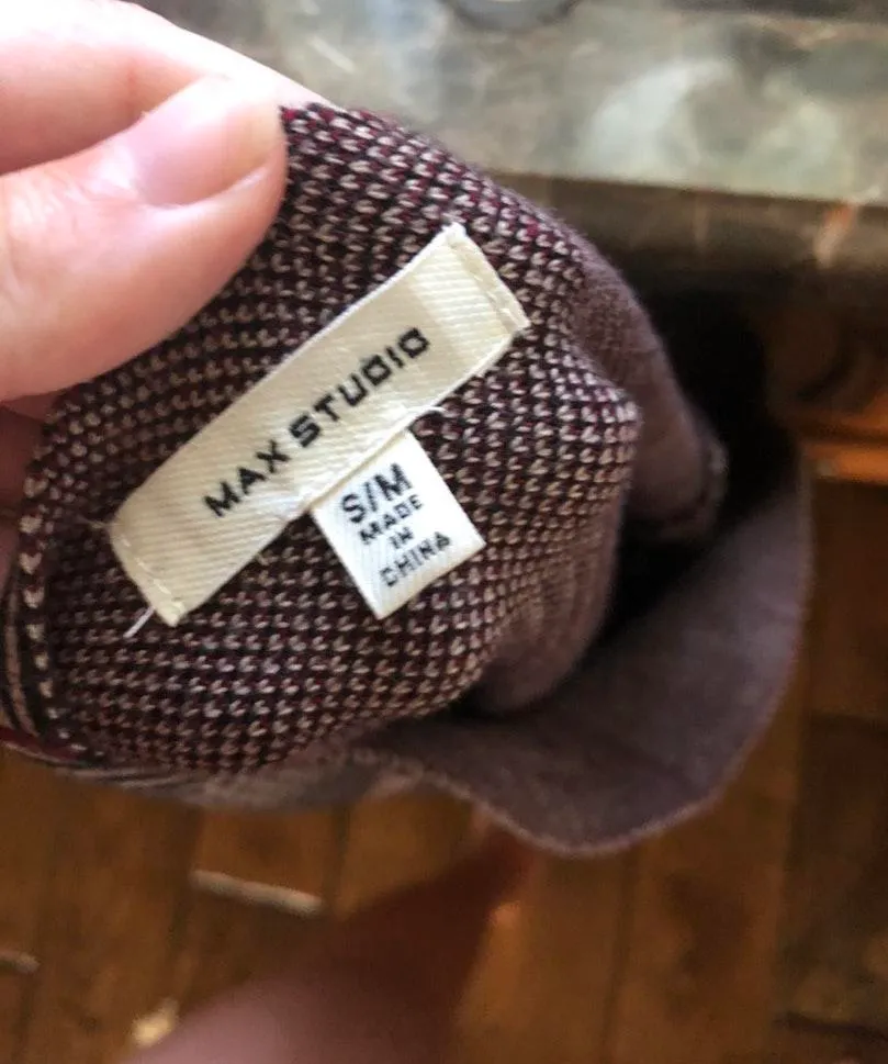 Max Studio Simple Plaid Mini Skirt - Image 4