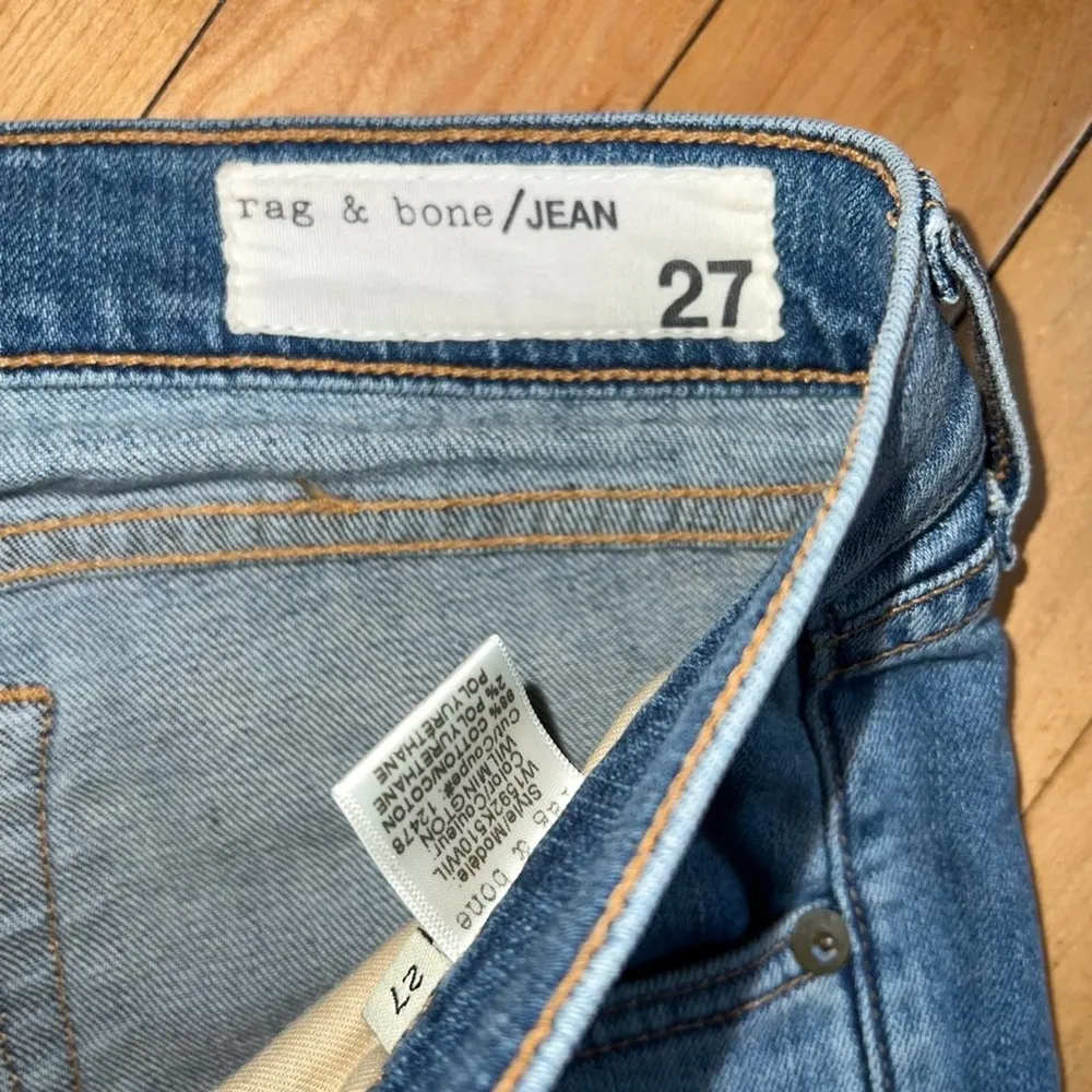 Rag and Bone Super Cute  Tomboy Wilmington Patch Jean❣️ - Image 5