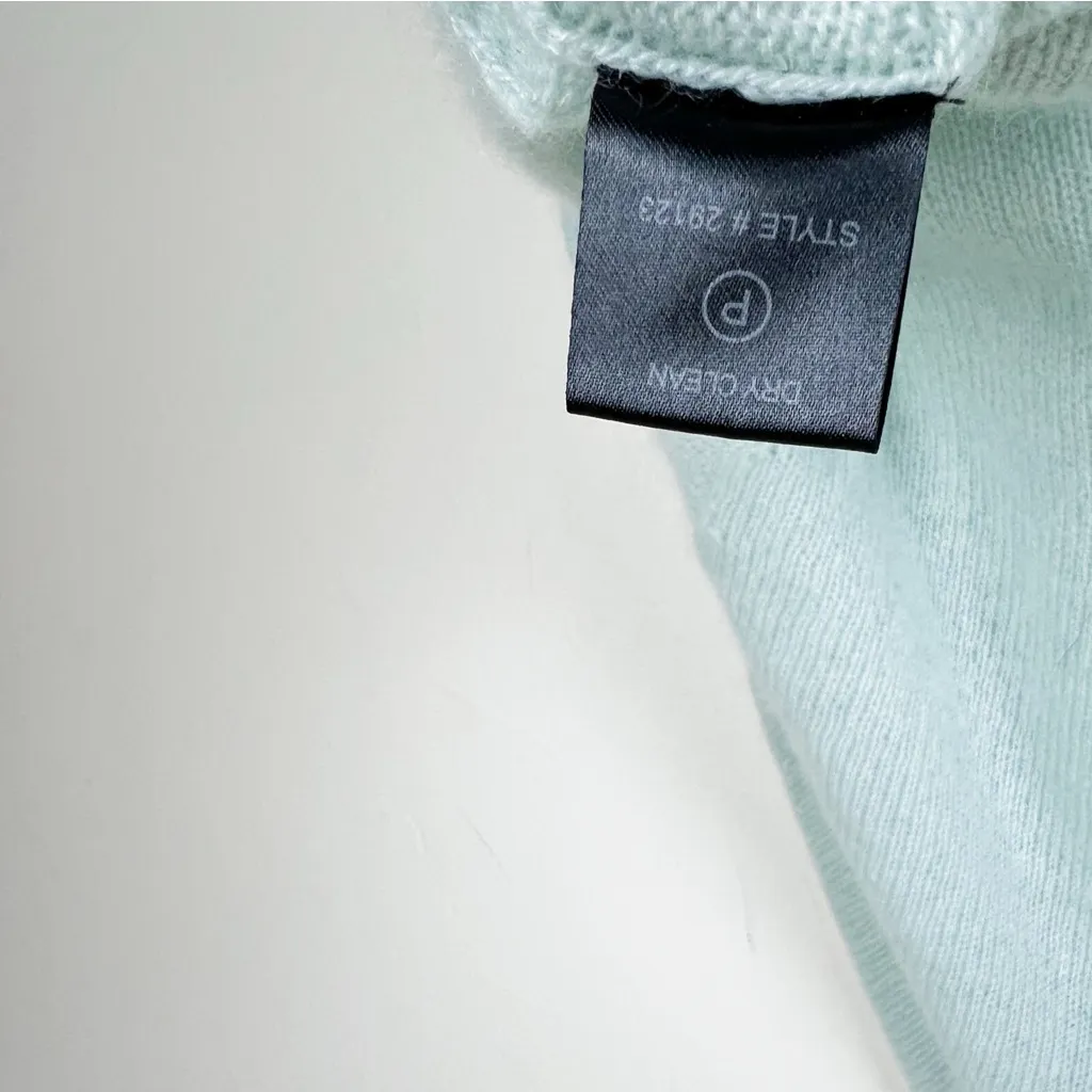 360 Cashmere 100% Cashmere Crewneck Long Sleeve Boxy Pullover Sweater - Image 9