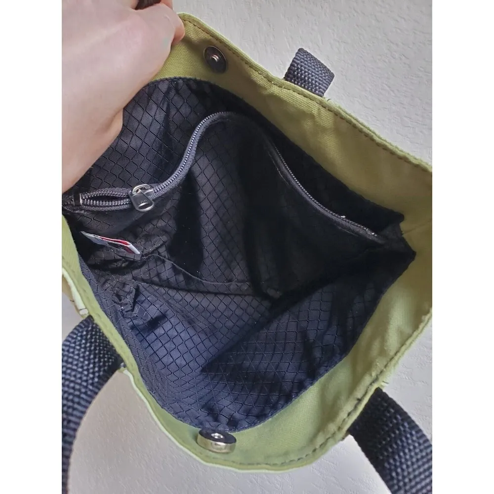 OverLand Equipment Purse Tote Shoulder Bag Travel Organizer Green Double… - Image 5