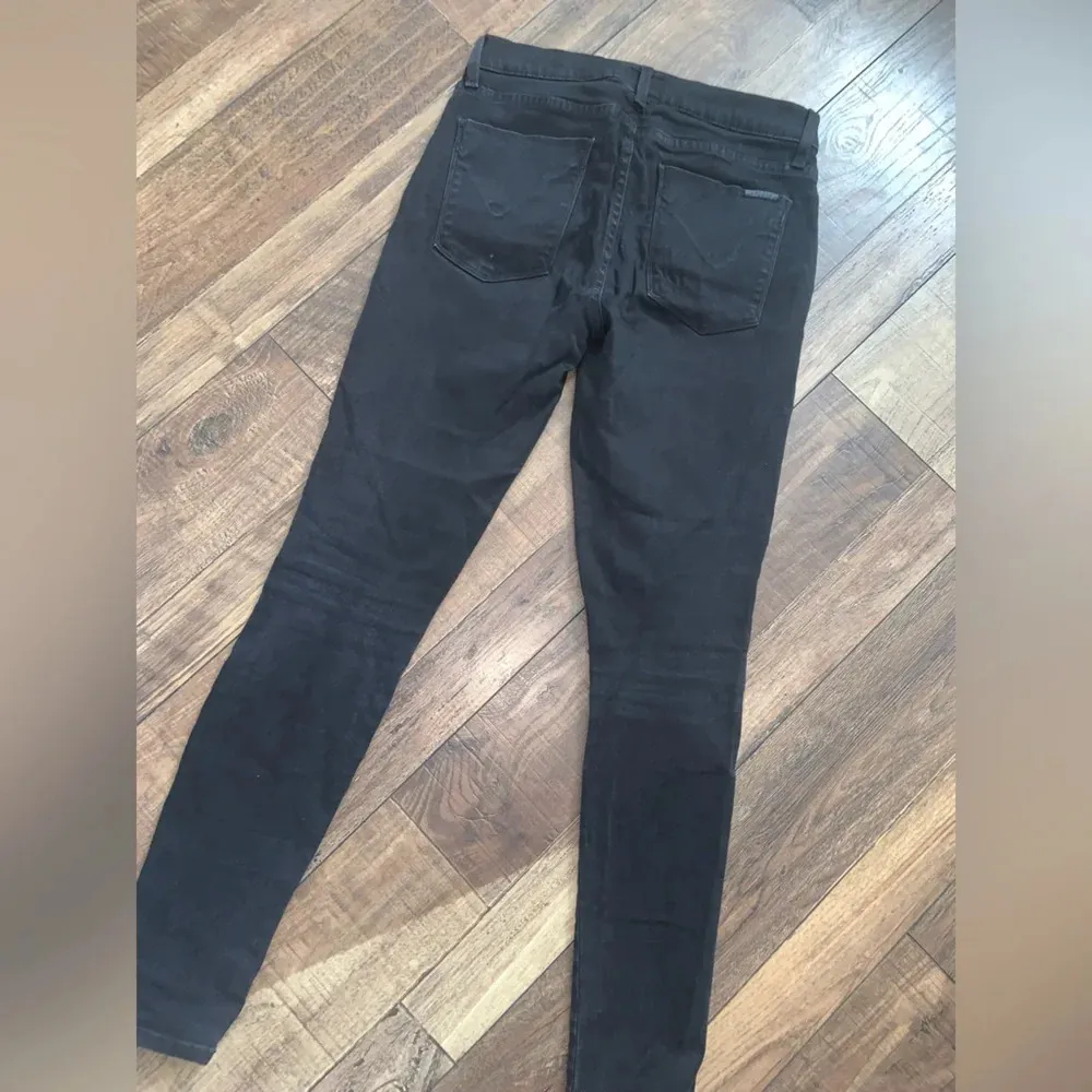 Hudson black skinny biker pants 27 $290 spring classic moto boho denim spring - Image 3