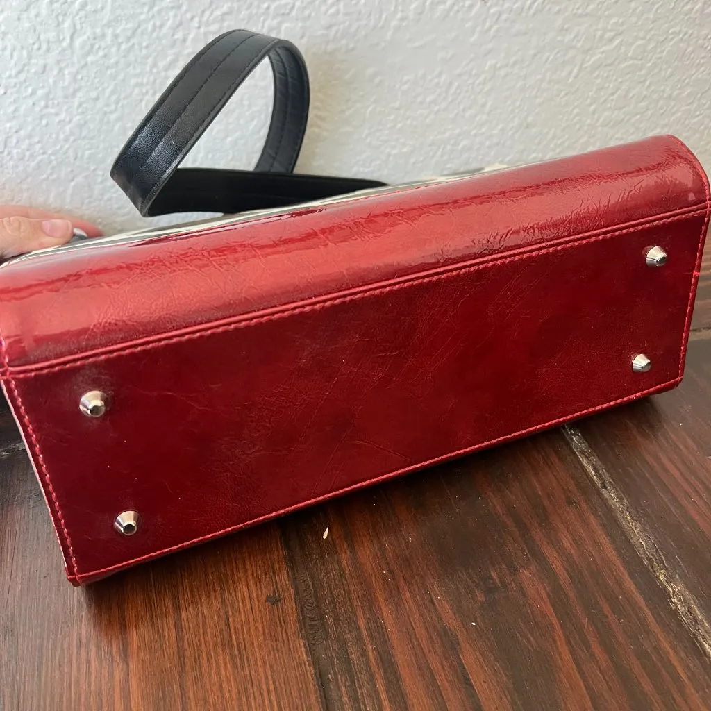 Miche Jayma Giraffe Print Classic Purse Shell Brown - Image 4