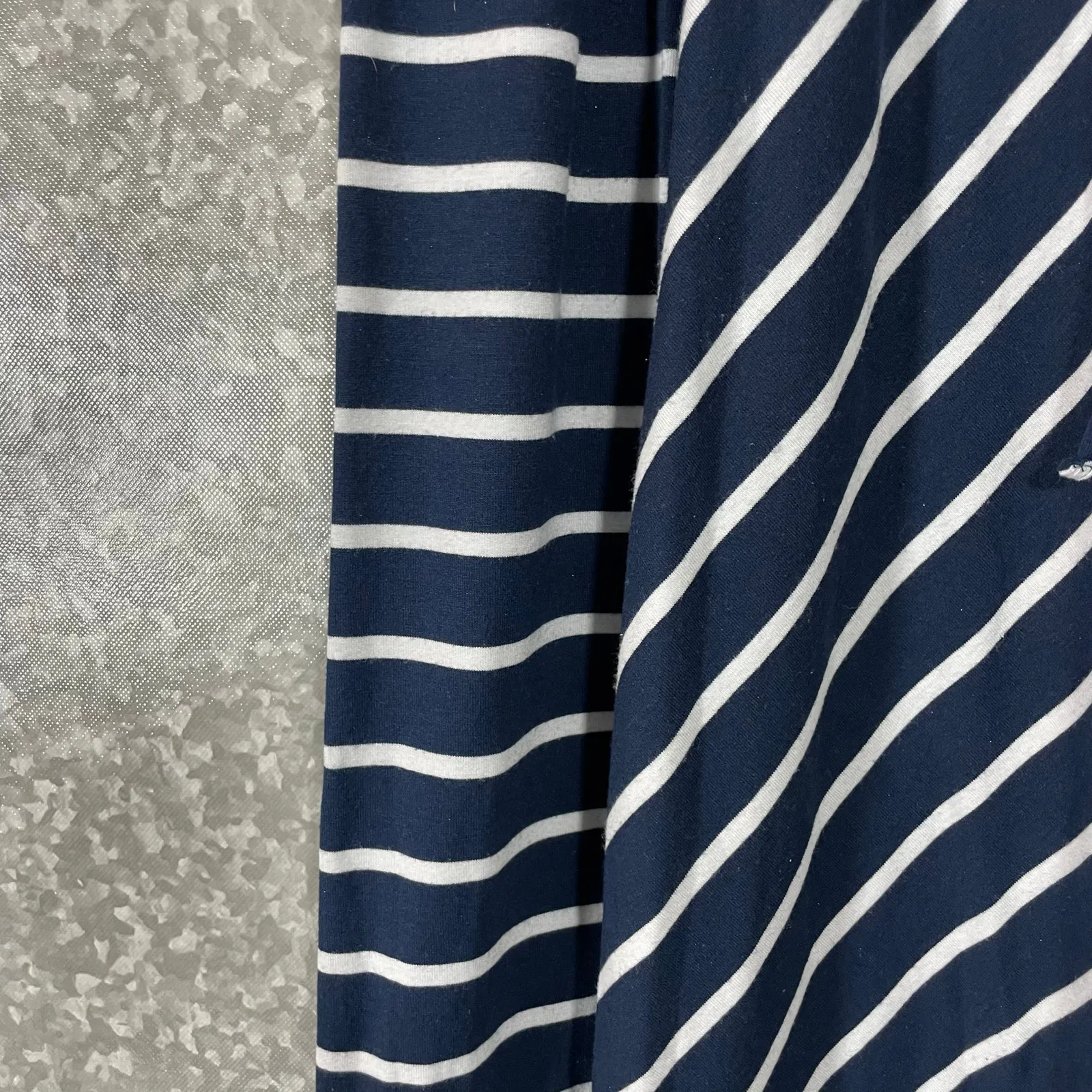 Dressbarn Women's Plus Size Blue Striped Midi Skirt - Size 18/20 - Casual Style - Image 4