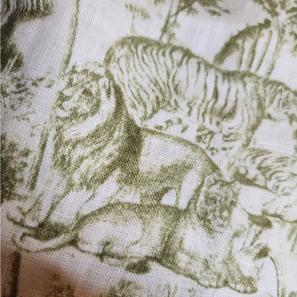 Rachel Zoe Linen jungle Wide Leg Pants - Image 9