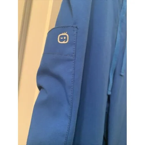 Spread Good Cheer Women's Scrub Pants Nurse Medical Size 1X Royal Blue - Image 8