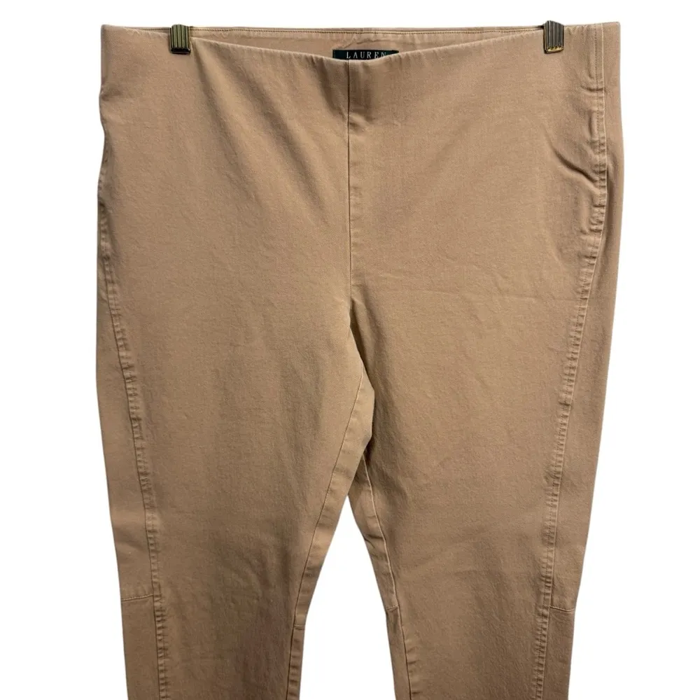 Lauren Ralph Lauren Pants Size 14 Tan - Image 2