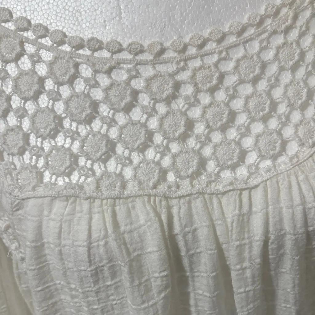New Directions White Lace Blouse 1X - Image 4