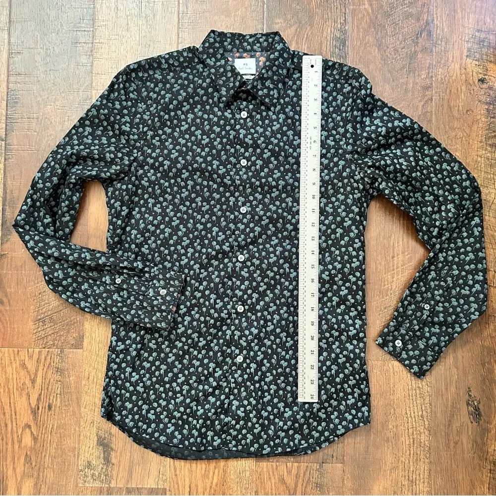 PAUL SMITH tailored fit button down shirt, size S - Image 4