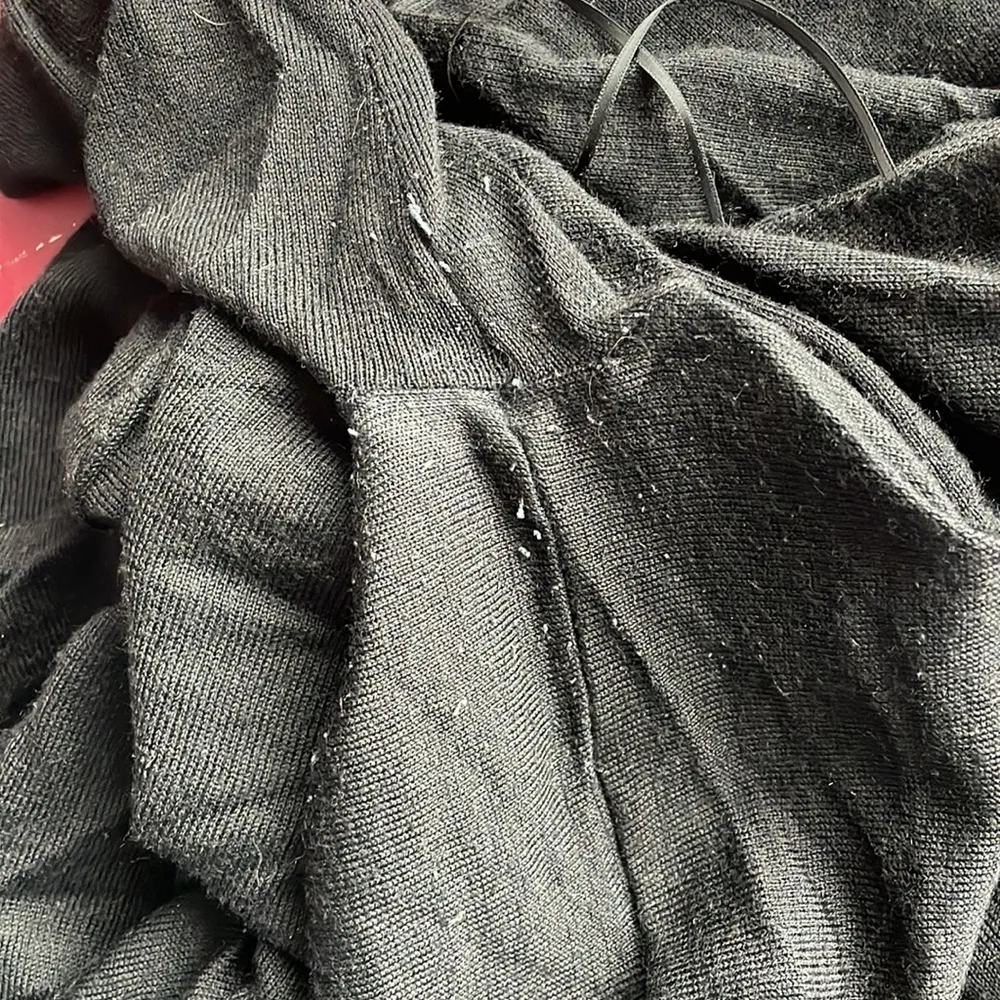 ANN TAYLOR LOFT Black Cardigan Size Small - Image 9