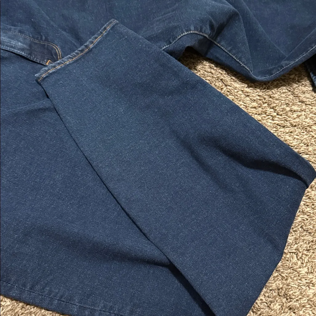 Good American NWT Always fits good legs skinny plus size 28 high rise flat tummy - Image 12