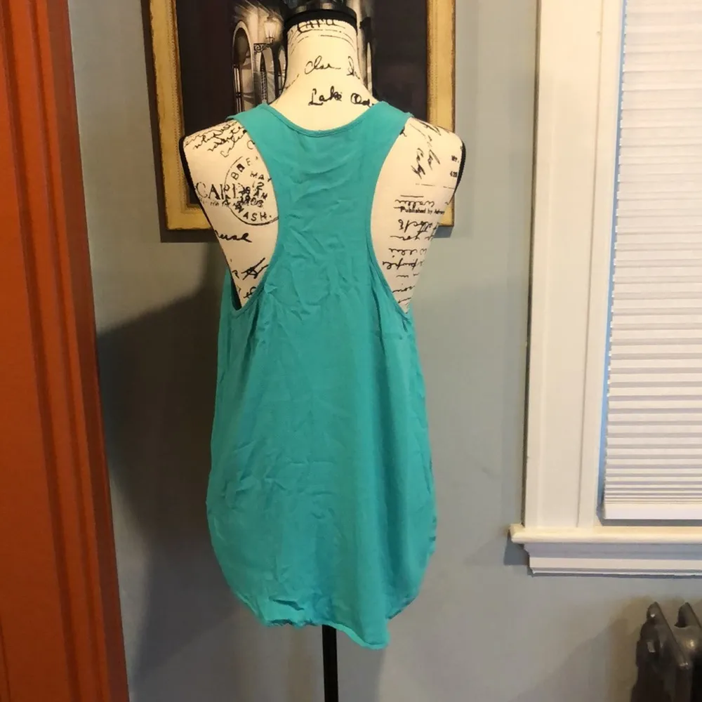 Prabal Gurung for Target Racerback Tank (M) Blue Size M - Image 4