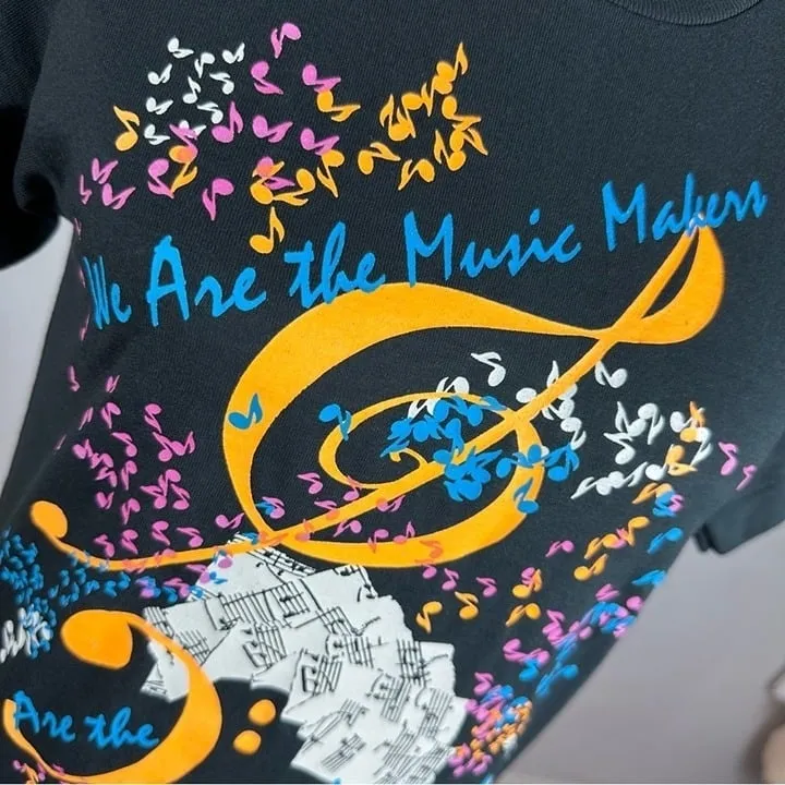 Vintage 1992 We Are the Music Makers Graphic Tee - Image 15