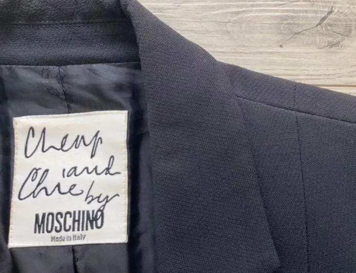 Moschino Classic  black blazer - Image 2
