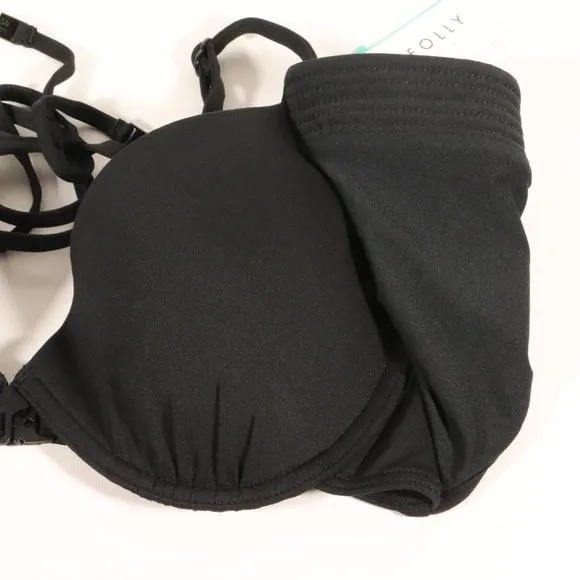 NWT Seafolly Quilted Wrap Front Booster Bikini Top US Size 6 - Image 6