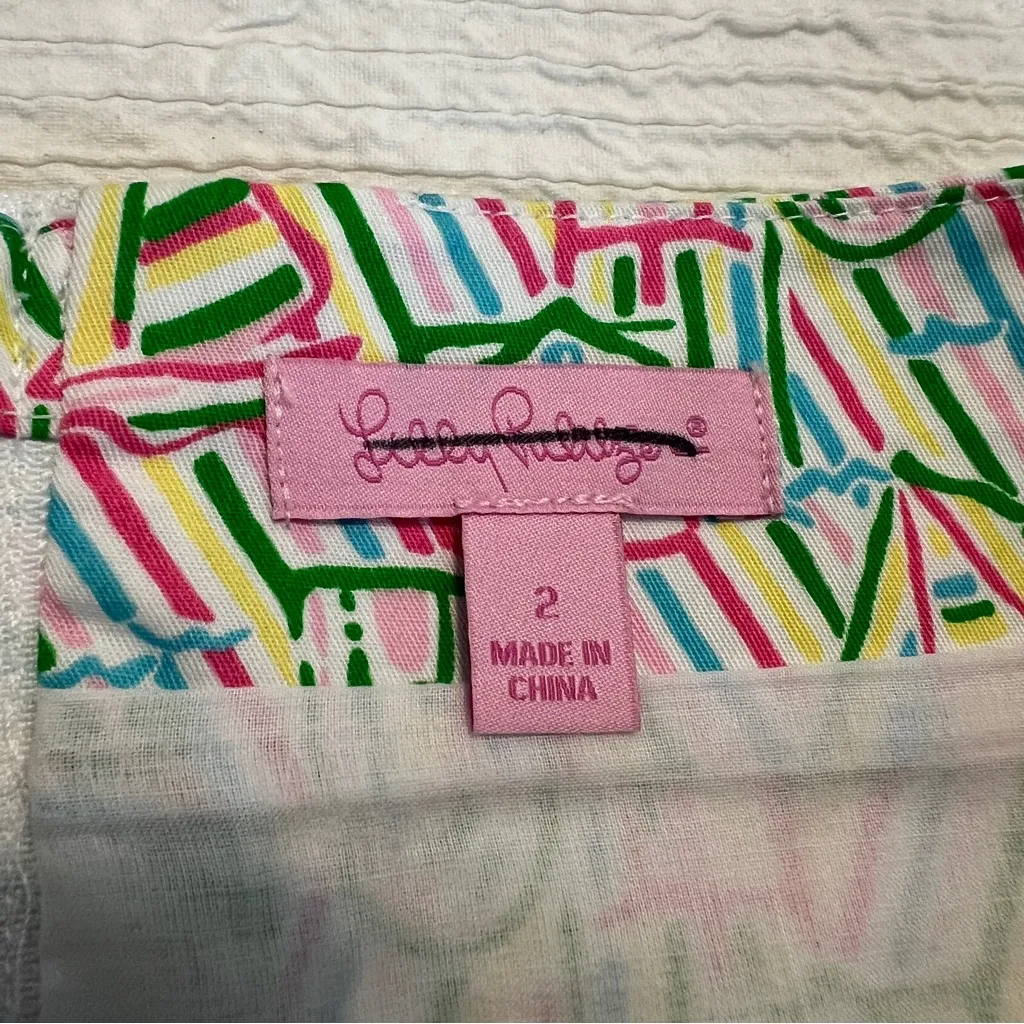 Lilly Pulitzer Callie Guiding Light ruffle skirt 2 - Image 5