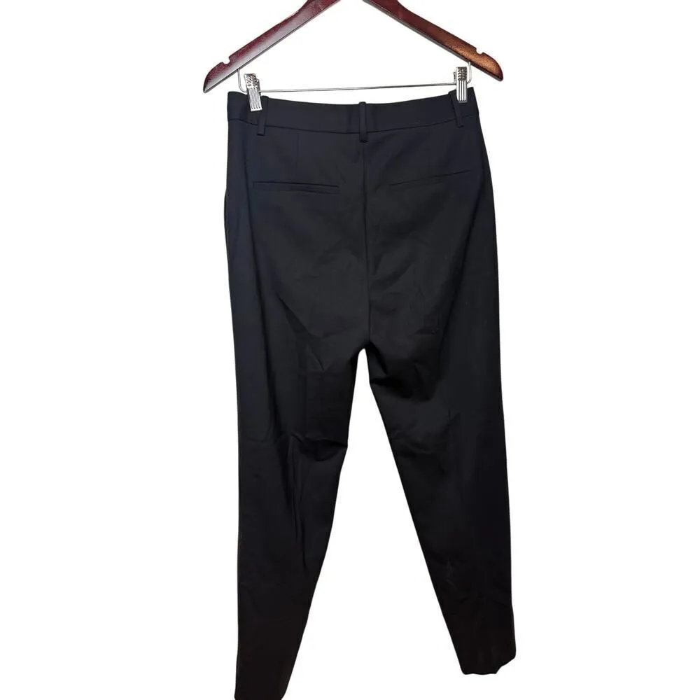 NWT M.M. Lafleur Black Mejia Washable Wool Twill Pants Sz. 2 - Image 6